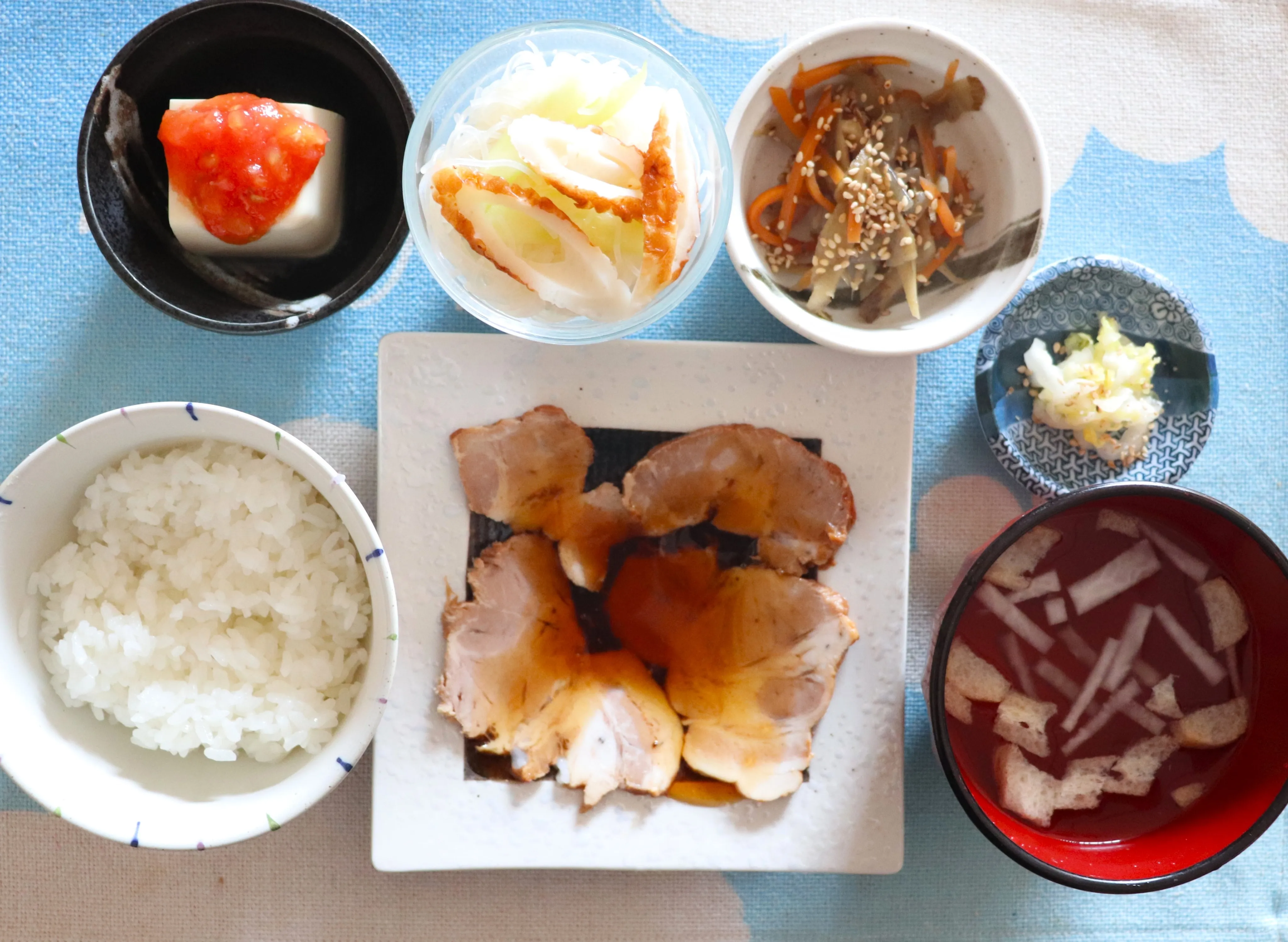 本日のランチは、自家製焼豚!
